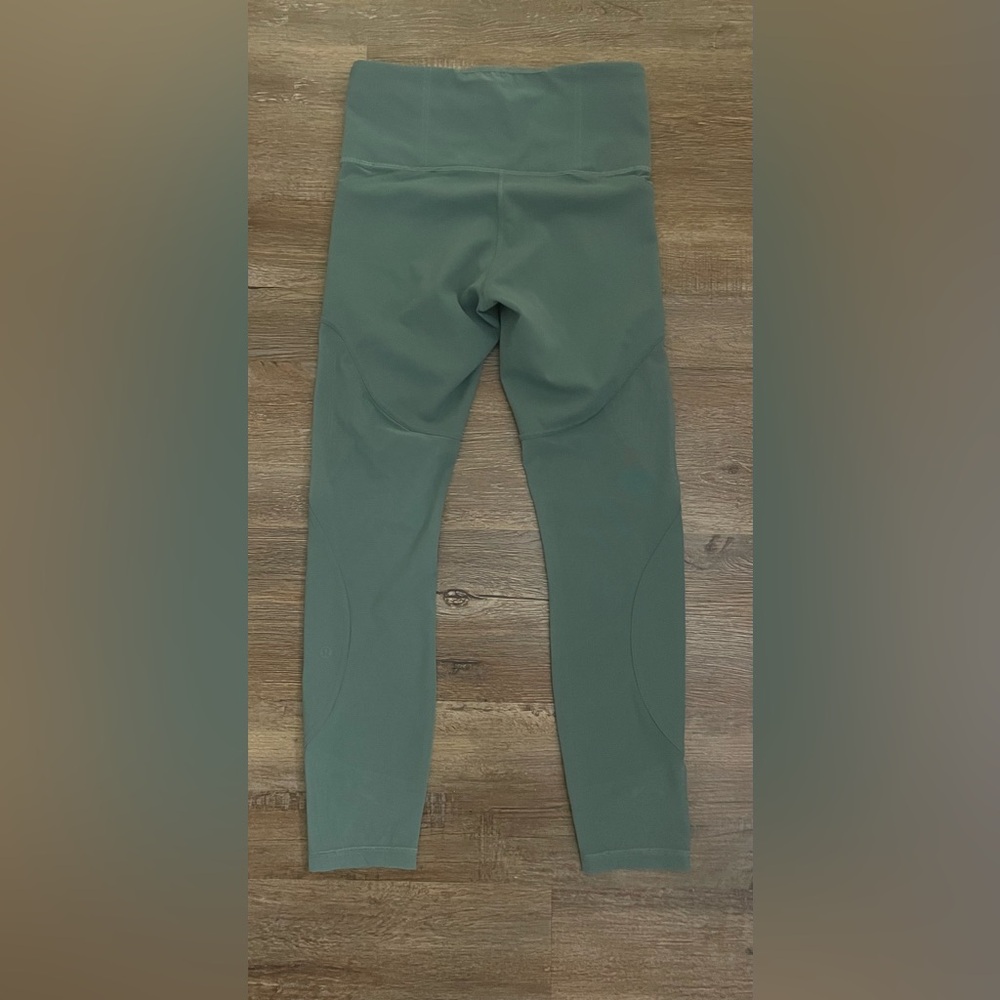 Lululemon Leggings Women’s Size 6 Wunder Train Mesh High-Rise Workout Gym - Picture 4 of 6